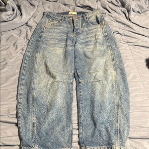 We the Free Good Luck Barrel Jeans